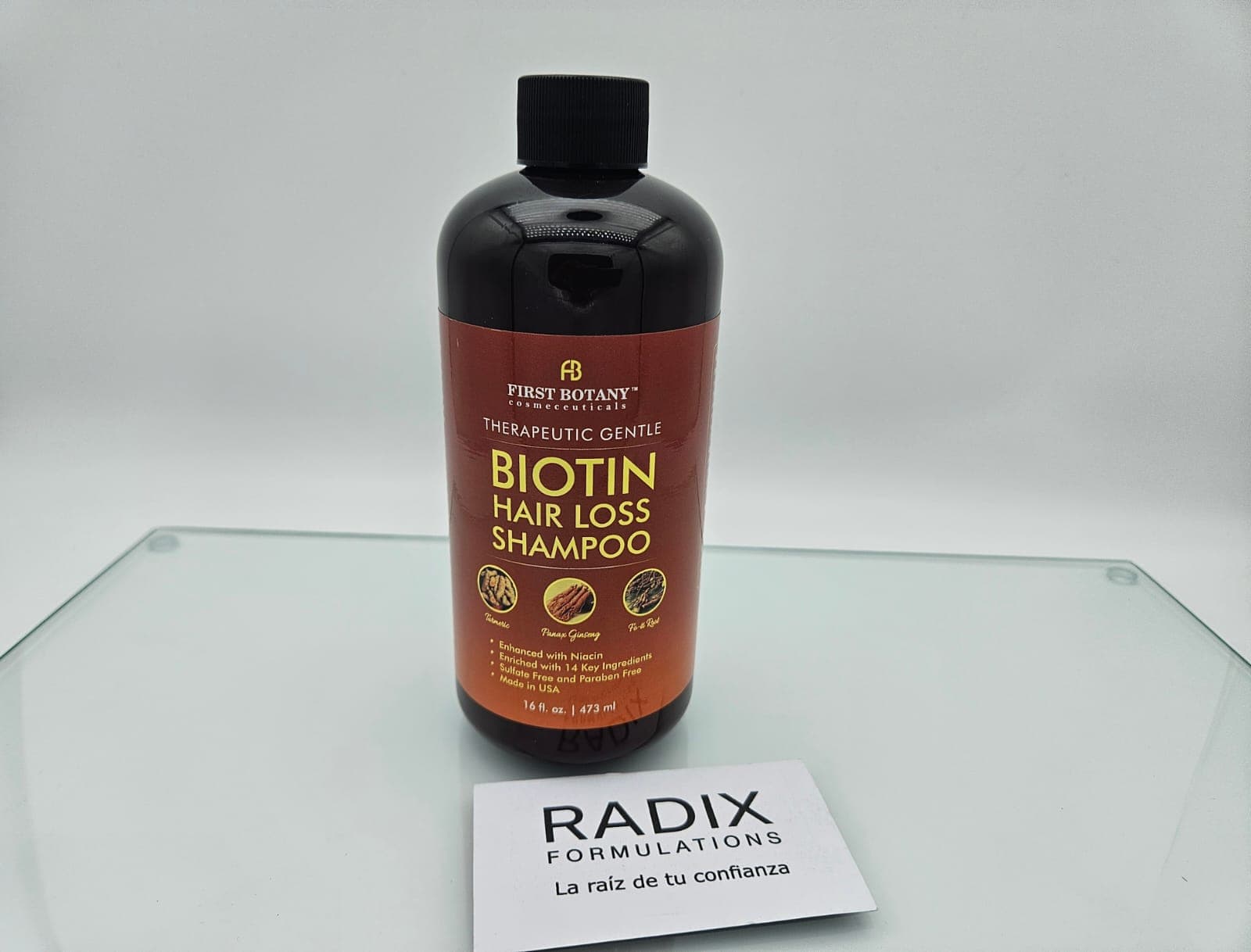 Solo Shampoo con Biotin